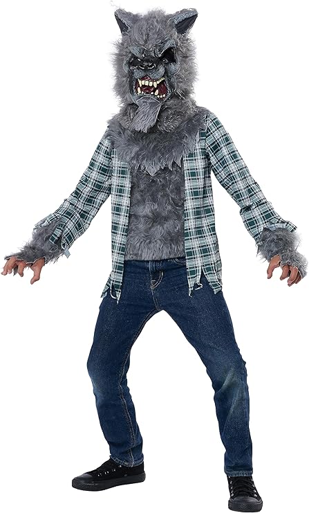 California Costumes Disfraz de hombre lobo infantil