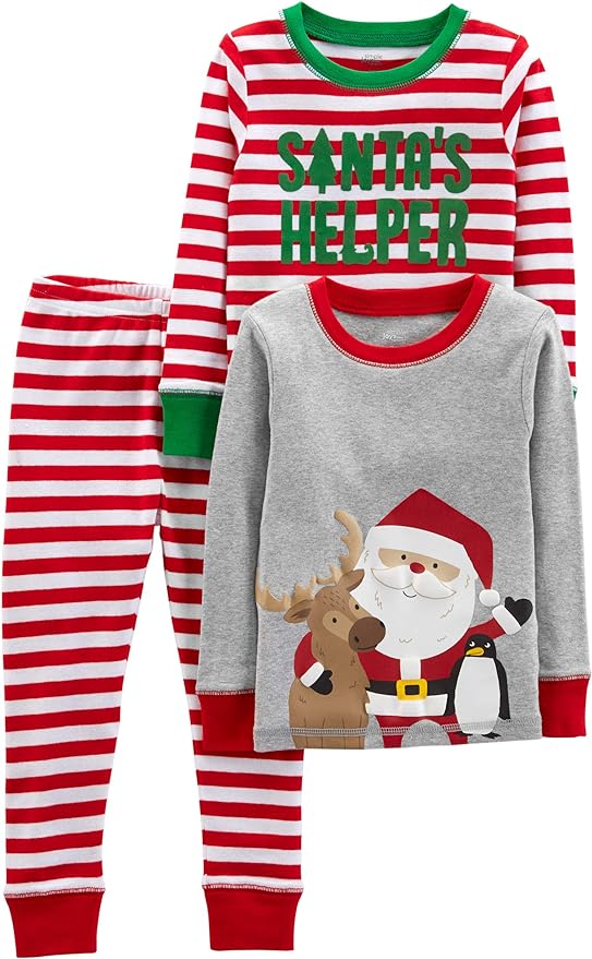 Conjunto navideño unisex para niños
