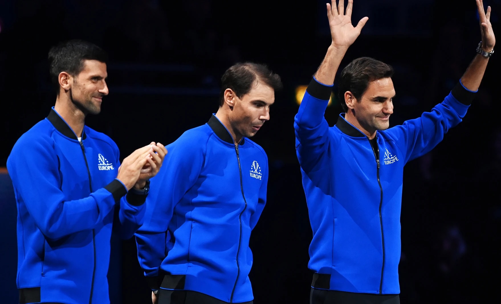 Djokovic, Nadal y Federer
