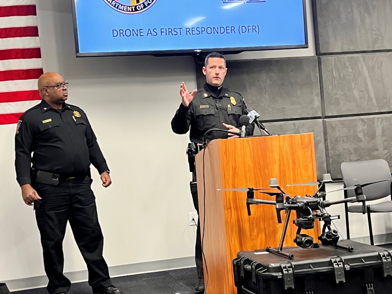 drones de la Policía de Montgomery en Maryland