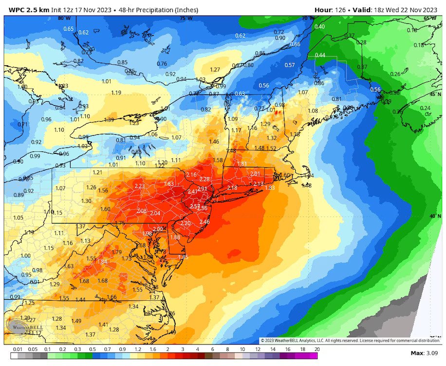 Pronóstico de tormenta para la región Noroeste del país