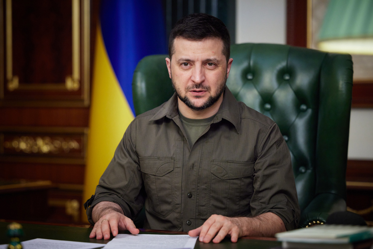 guerra Ucrania y Rusia, Volodymyr Zelensky, presidente de Ucrania