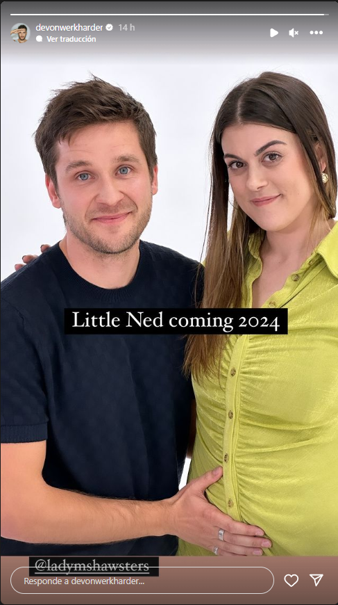 Estrellas de "La guía de supervivencia escolar de Ned" anuncian su bebé