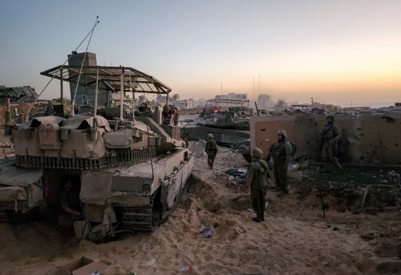 campo de refugiados en Gaza