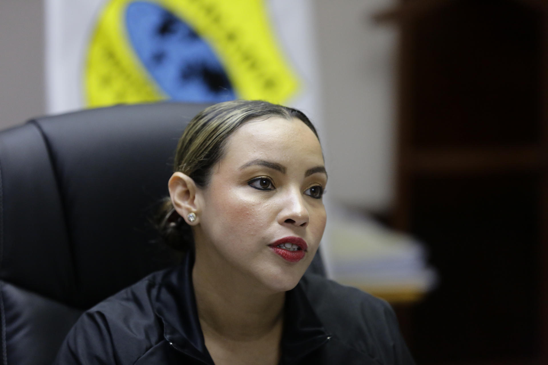 La subdirectora de migración de Panamá, María Isabel Saravia