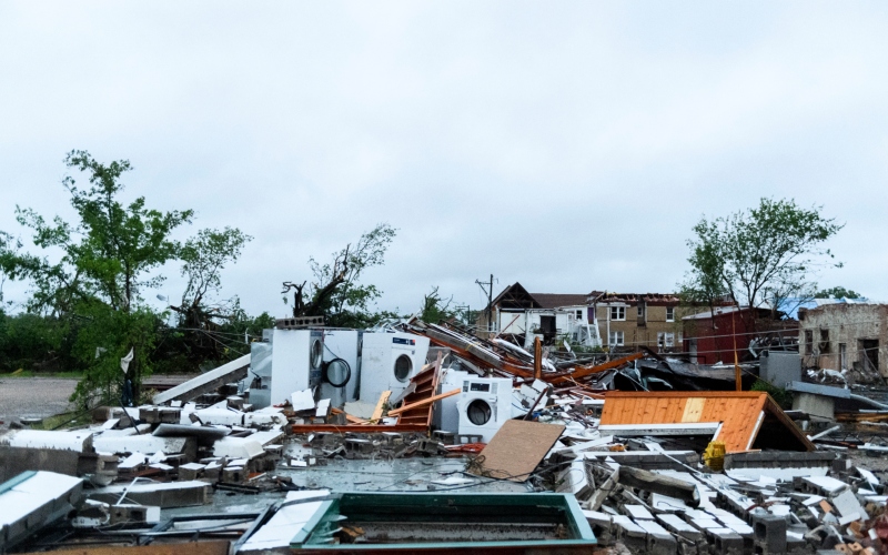 tornados en el Medio Oeste de EEUU