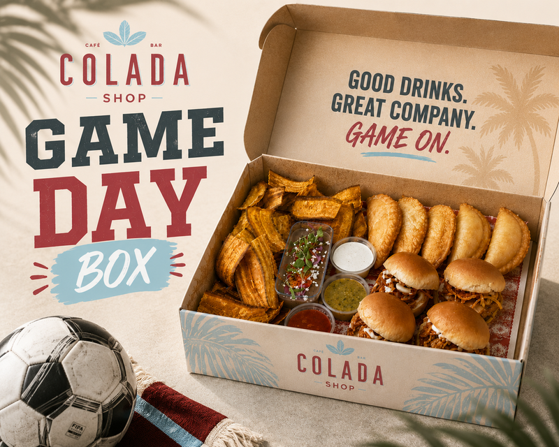 En DC la fiesta del fútbol se vive con buena comida y bebida