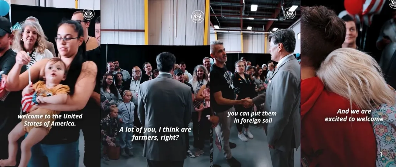 Quiénes son los afrikáners y por qué 59 de ellos llegaron a Estados Unidos como refugiados en el gobierno de Donald Trump