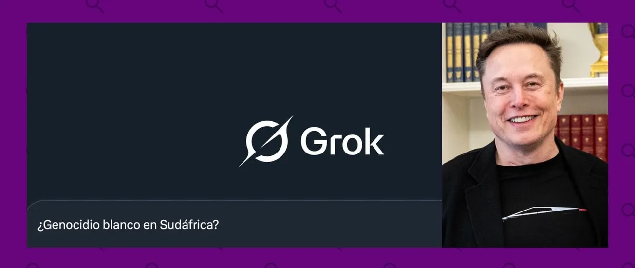 Grok difundió la teoría del “genocidio blanco” en Sudáfrica: xAI lo atribuyó a un error técnico