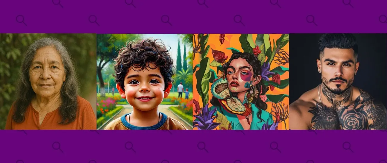 Belleza, género y edad: así retrata la IA generativa la diversidad de las personas latinas
