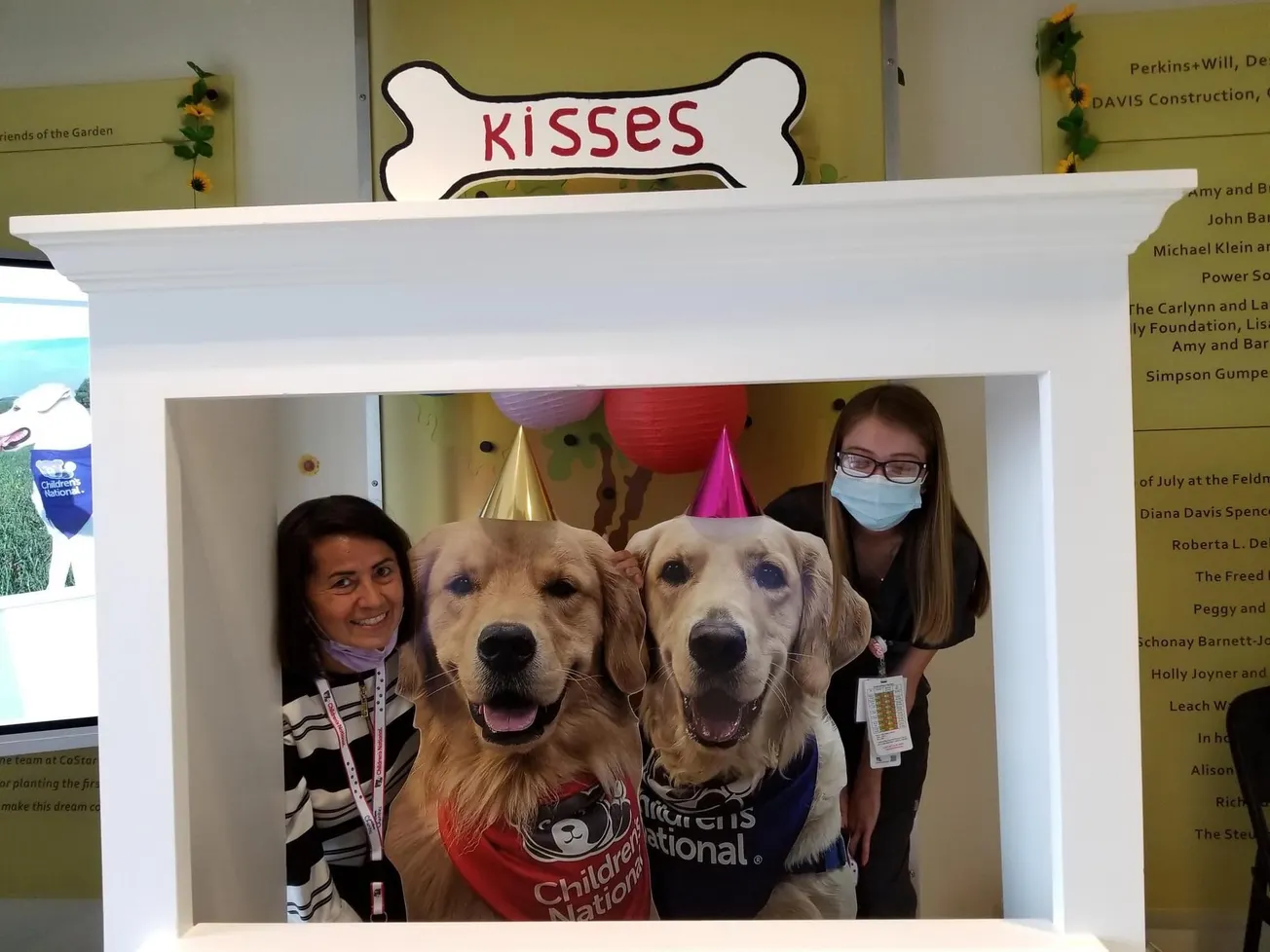 Convertir el Children’s National Hospital en una estancia colorida es un reto