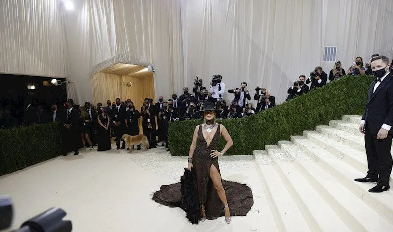 Jennifer Lopez en la Met Gala 2021