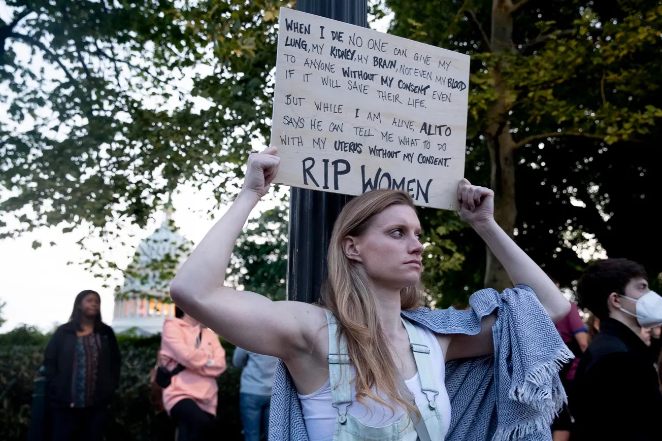 FOTOS | Protestas a favor del aborto frente a la Corte Suprema