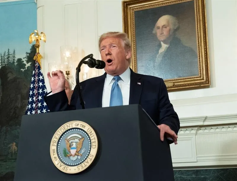 Trump declaró tres estados en emergencia previo al paso del huracán Dorian