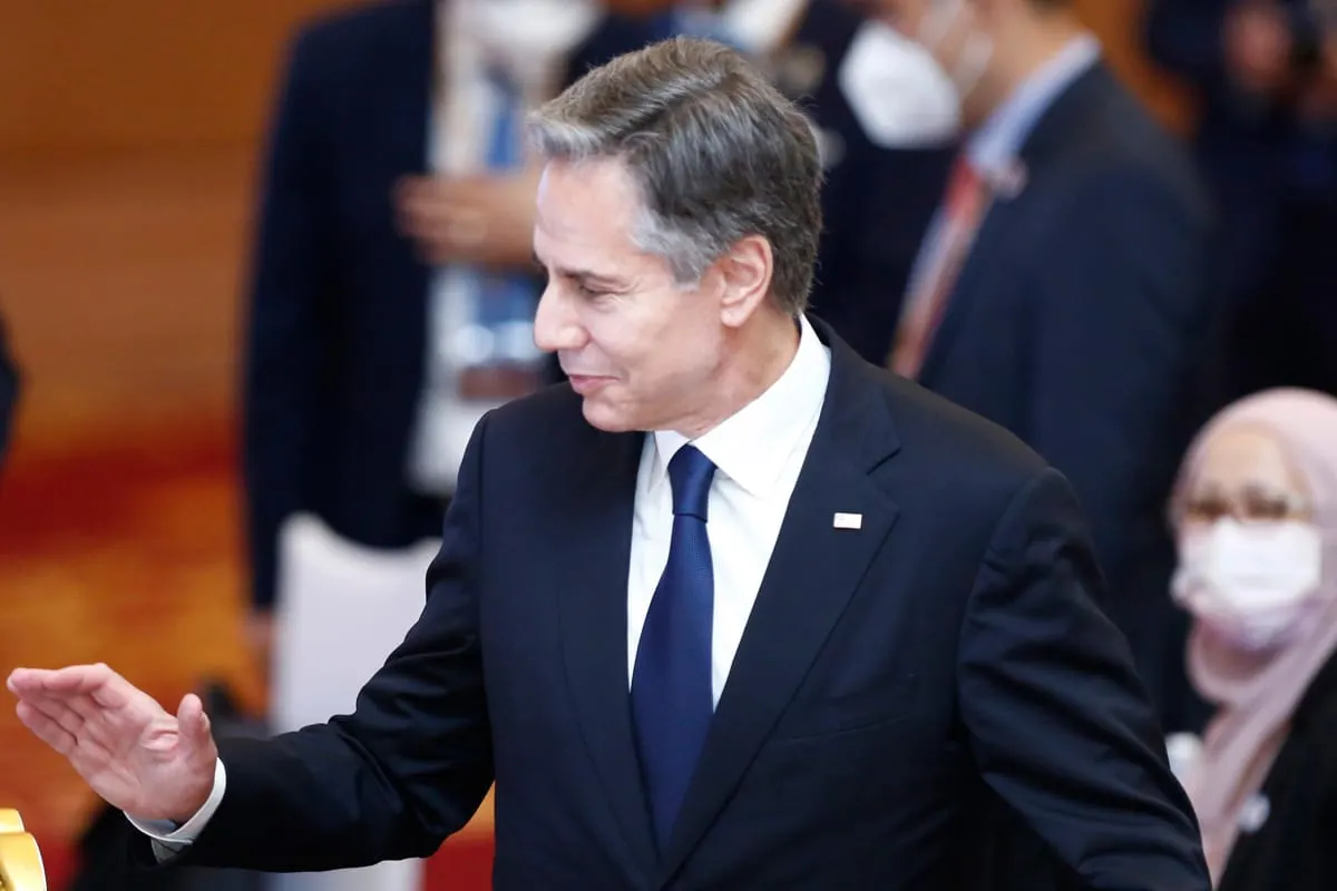 Secretario Antony Blinken sobre las maniobras de China: Son una escalada significativa