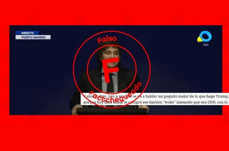 No, Elon Musk no compró CNN: esta desinformación fue originada en un sitio web de sátiras y fue desmentida por la propia cadena