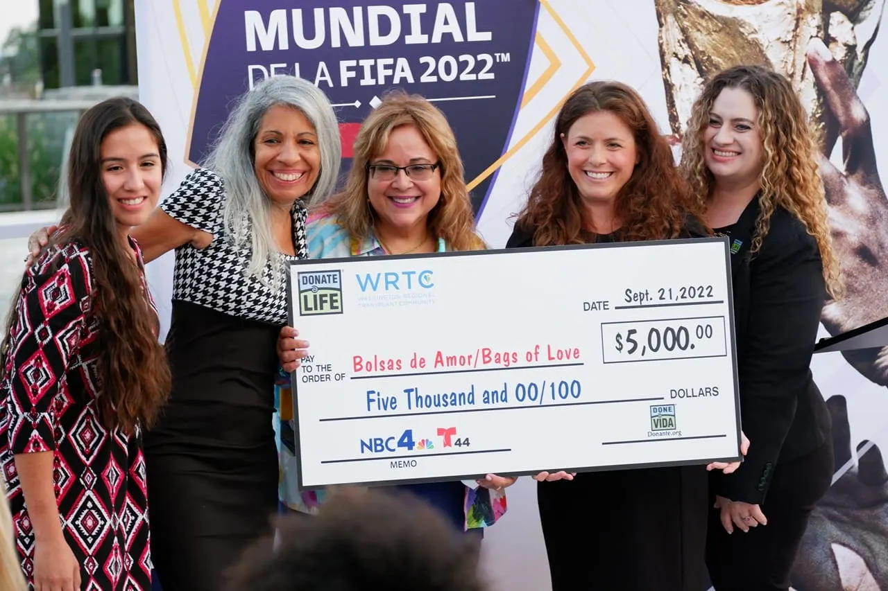 Bolsas de amor donativo