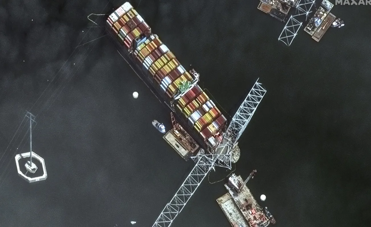 Fue hallada e identificada la quinta víctima del colapso del puente de Baltimore