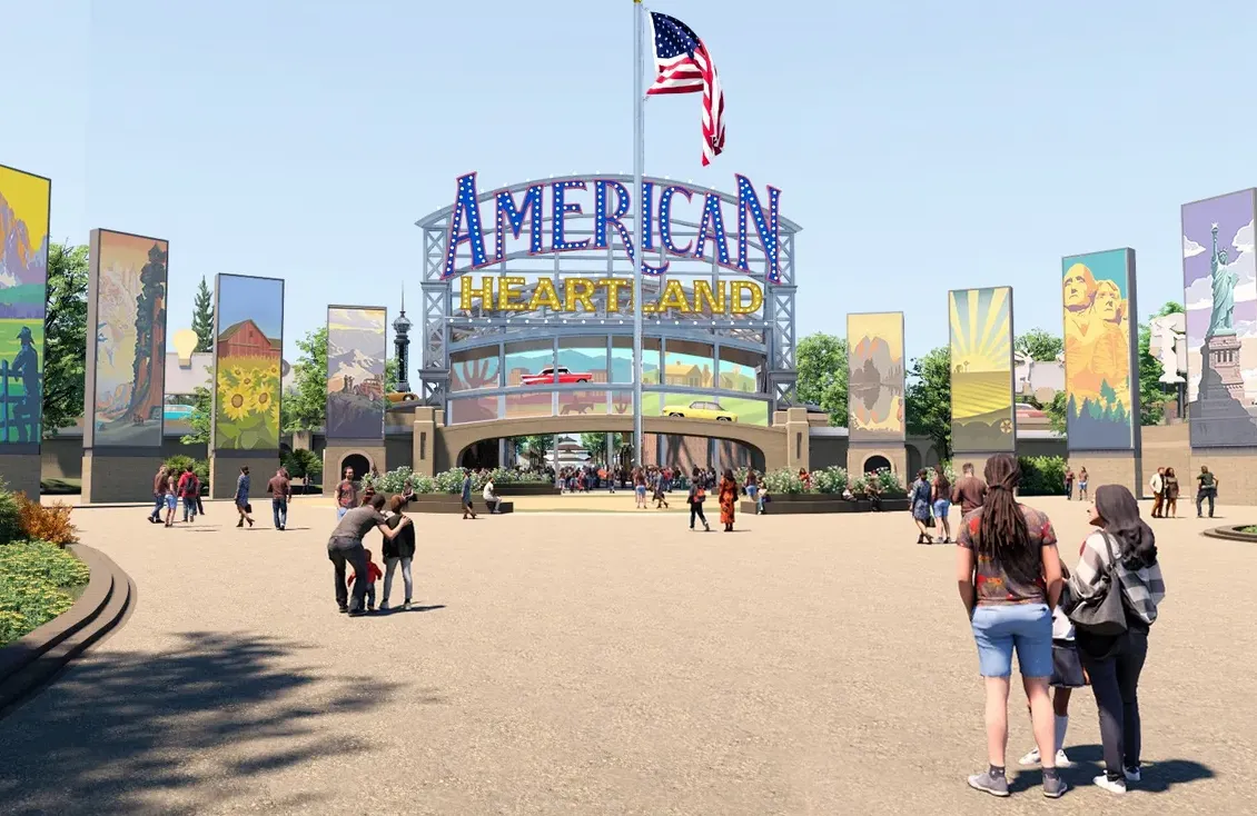 El parque temático American Heartland en Vinita, Oklahoma, enfrenta tensiones financieras y retrasos