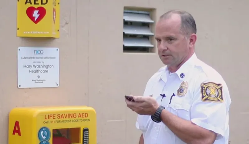 Los parques de Fredericksburg mejoran la seguridad con la instalación de DEA