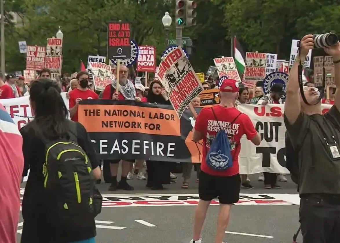 Las protestas en DC se saldan con más de 20 detenciones entre peticiones de arresto de Netanyahu