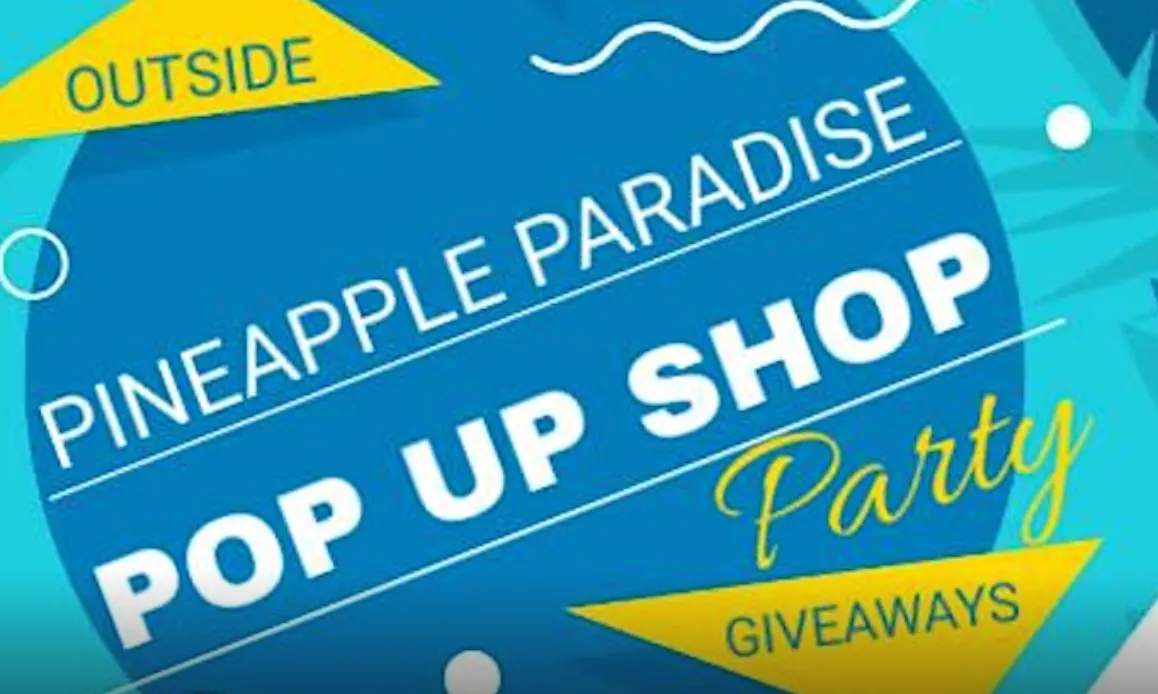 Pineapple Paradise Popup Shop y otros eventos en Filadelfia esta semana