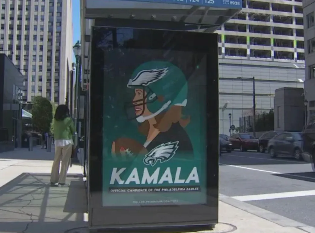 Las Águilas de Filadelfia combaten la falsificación de anuncios políticos