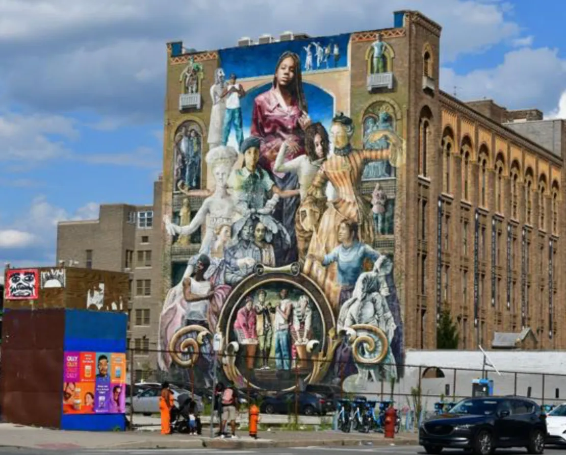 El desarrollo urbano amenaza el icónico mural de Filadelfia en Broad y Spring Garden