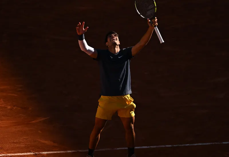 Carlos Alcaraz Roland Garros