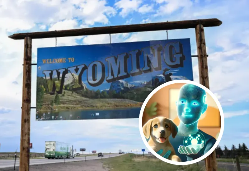 Candidato impulsado IA Wyoming