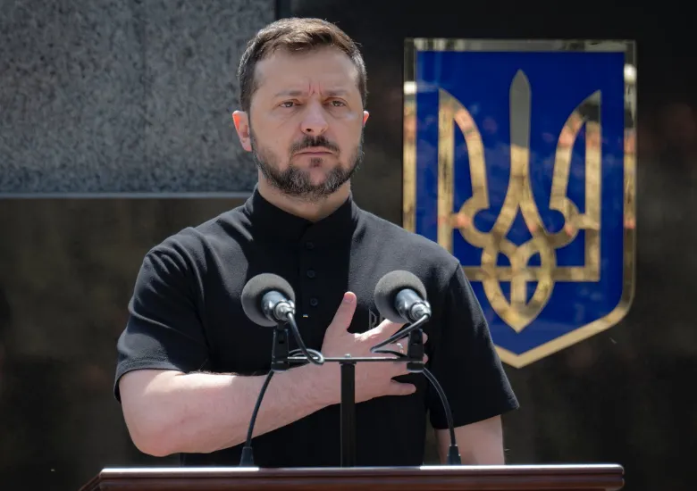 Zelensky llegó a Washington en busca de apoyo por parte de la OTAN