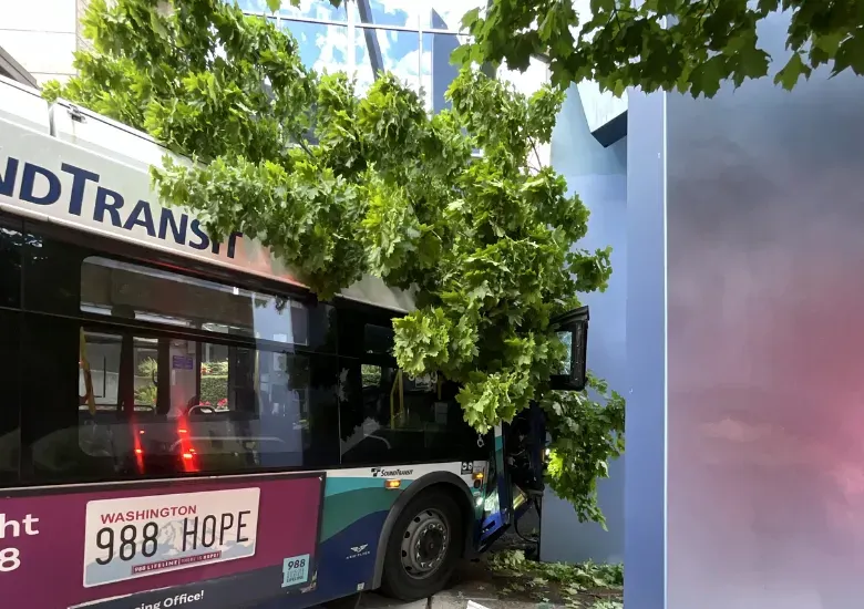 heridos autobús edificio Seattle