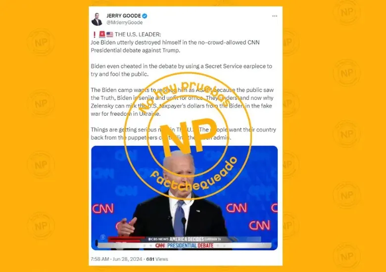 auriculares debates presidenciales Estados Unidos