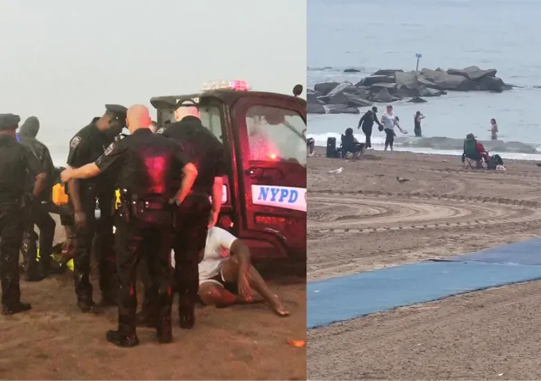 adolescentes Coney Island Nueva York