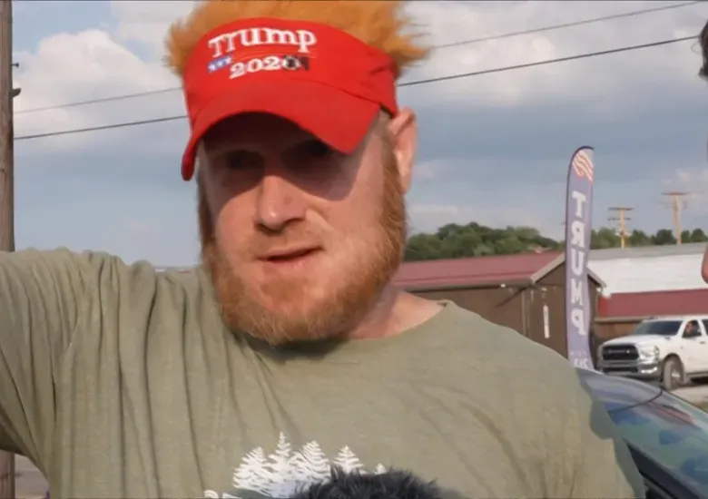 Testigo mitin de Trump