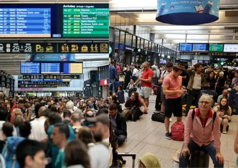 Red de trenes de París Juegos Olímpicos