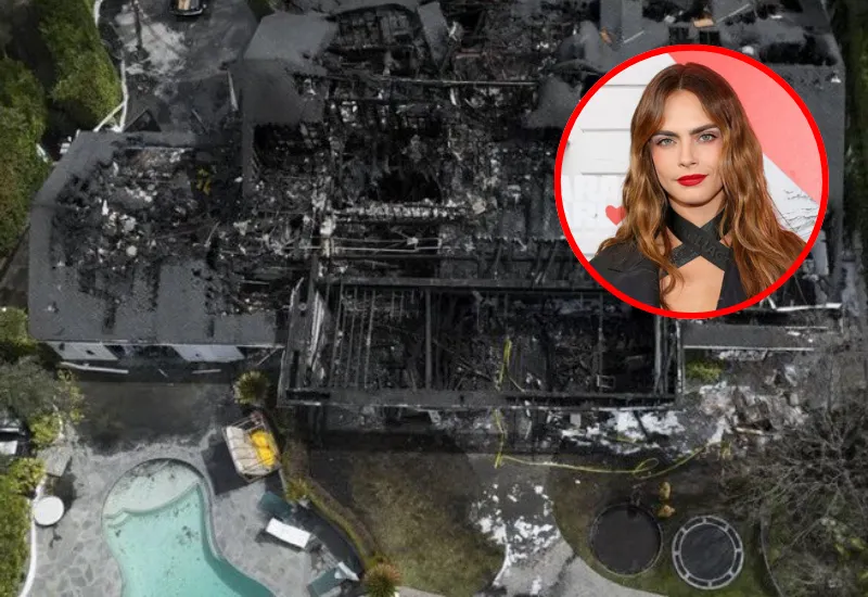 Incendio mansión Cara Delevingne