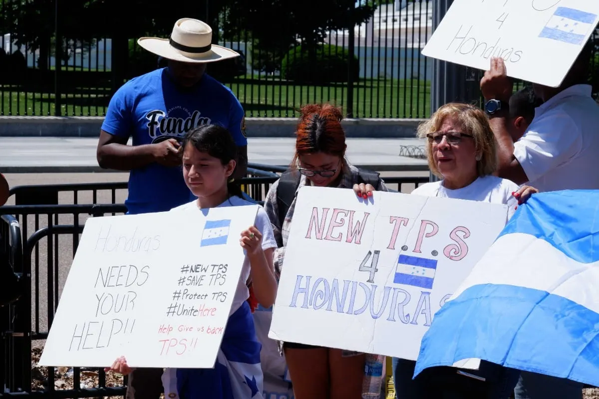 hondureños piden extensión del TPS