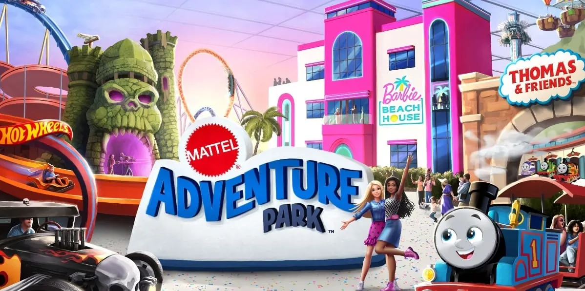 Una pista de Hot Wheels y un tren eléctrico de Thomas&Friends: así será el primer parque de Mattel