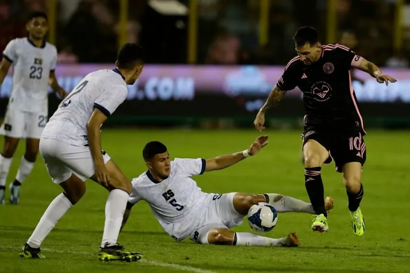 Messi en El Salvador
