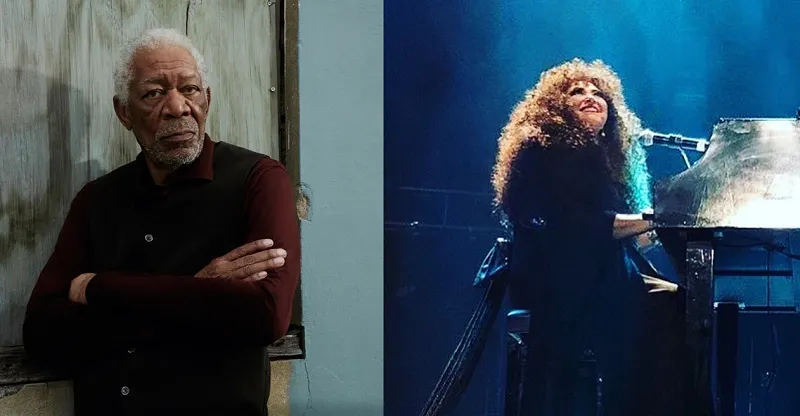 Morgan Freeman Amanda Miguel