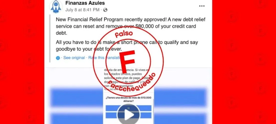 No, no se ha aprobado ningún programa de alivio que elimine las deudas de tus tarjetas de crédito