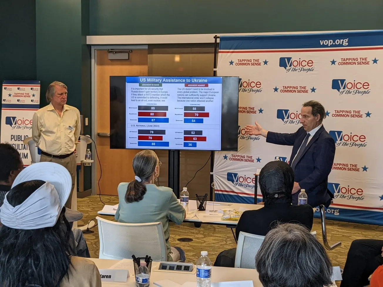 Mayoría bipartidista del 8º distrito de Maryland a favor de mantener ayuda a Ucrania