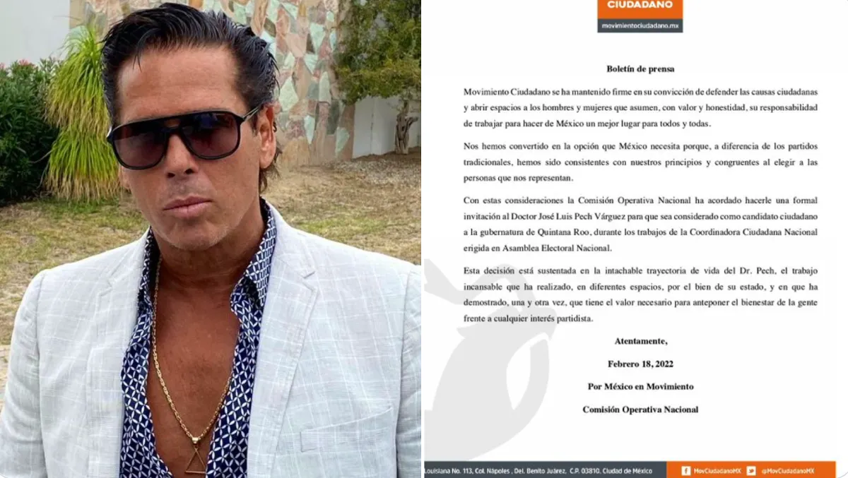 “Me bajo antes de que me bajen": Roberto Palazuelos renuncia a candidatura en Quintana Roo