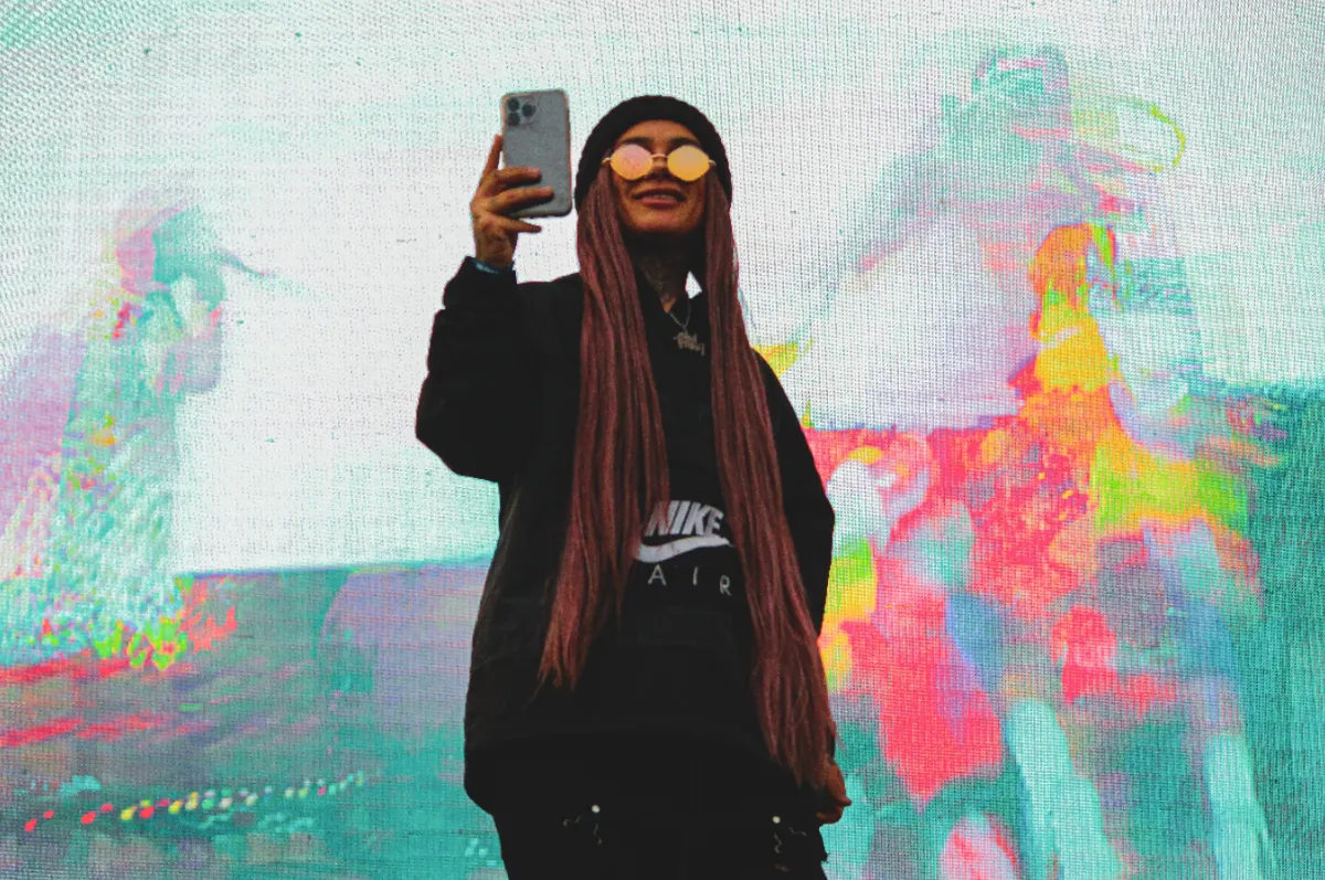 La rapera chicana Snow Tha Product