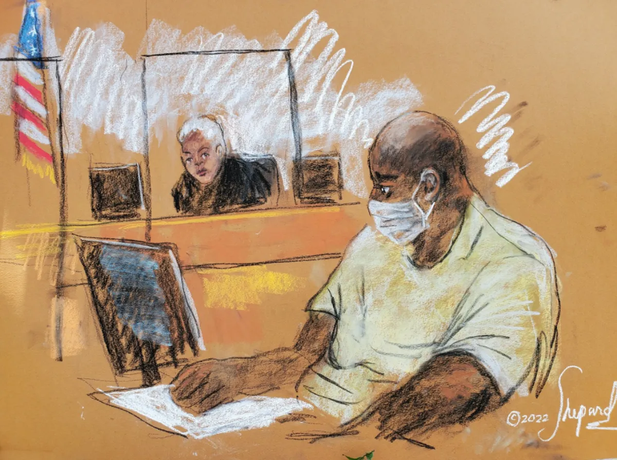 Frank James, de 62 años, está acusado de herir a 23 personas