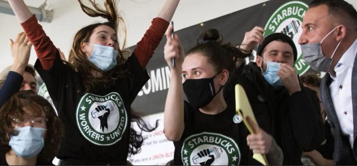 Starbucks tendrá cinco sindicatos en Virginia