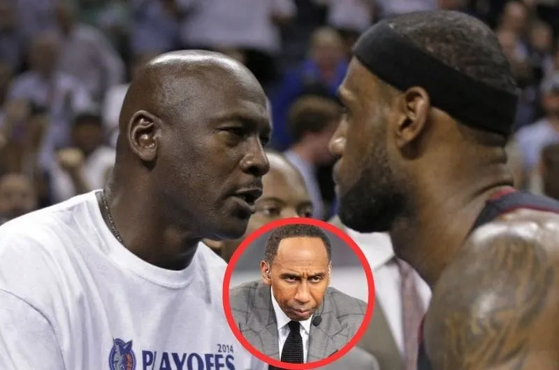 Michael Jordan, el centro del conflicto entre LeBron y Stephen A. Smith