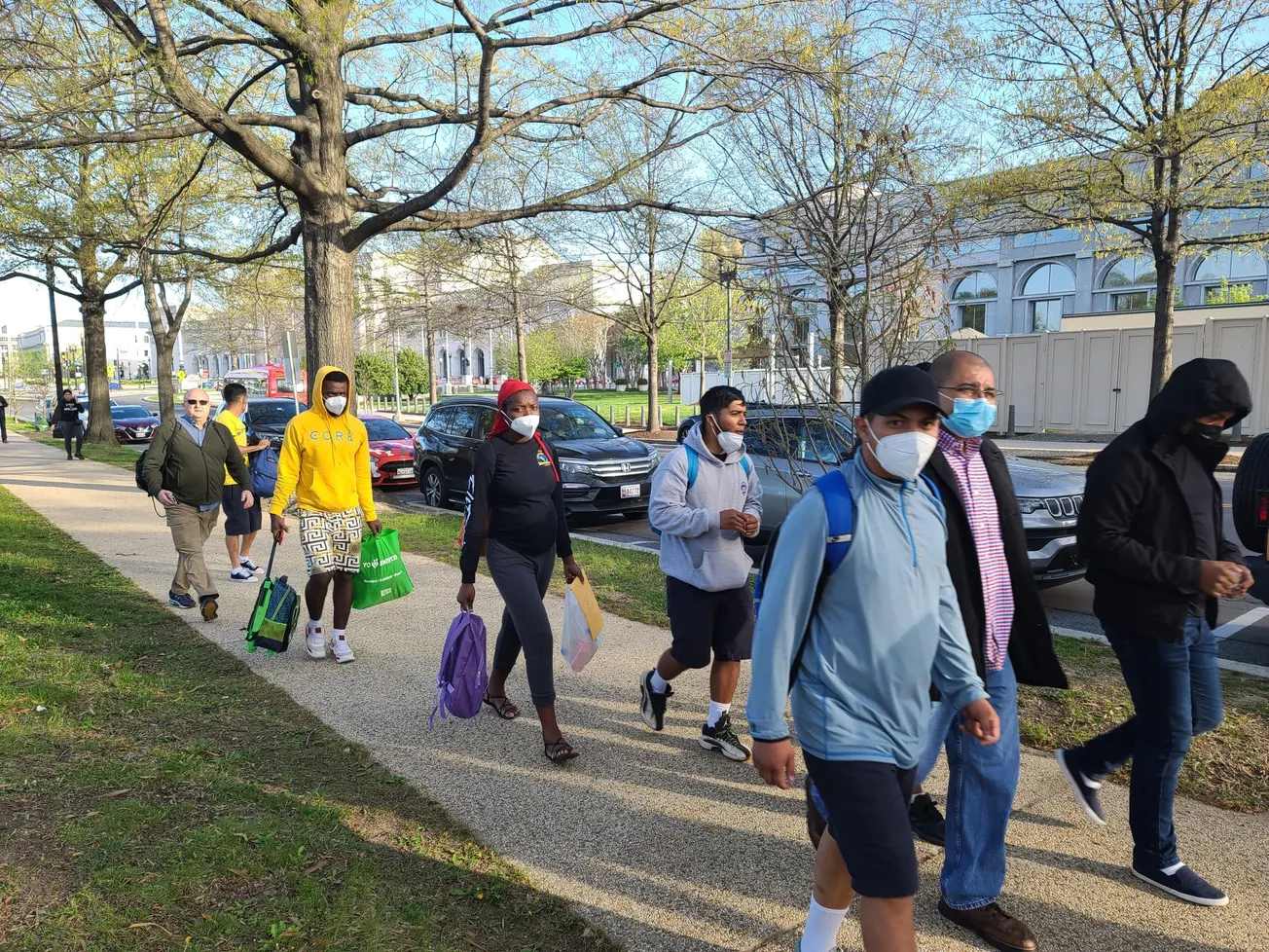 Tercer autobús de Greg Abbott