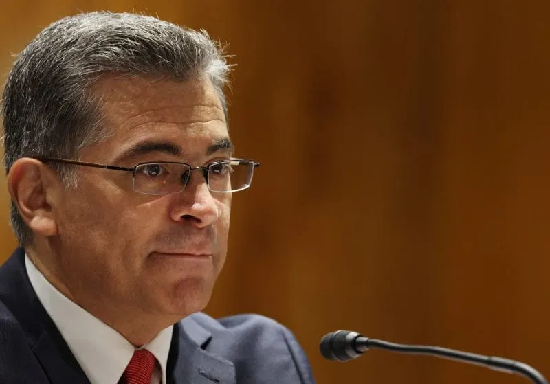 COMPARECENCIA. Xavier Becerra, secretario del Departamento de Salud y Servicios Humanos, en su audiencia ante un Subcomité de